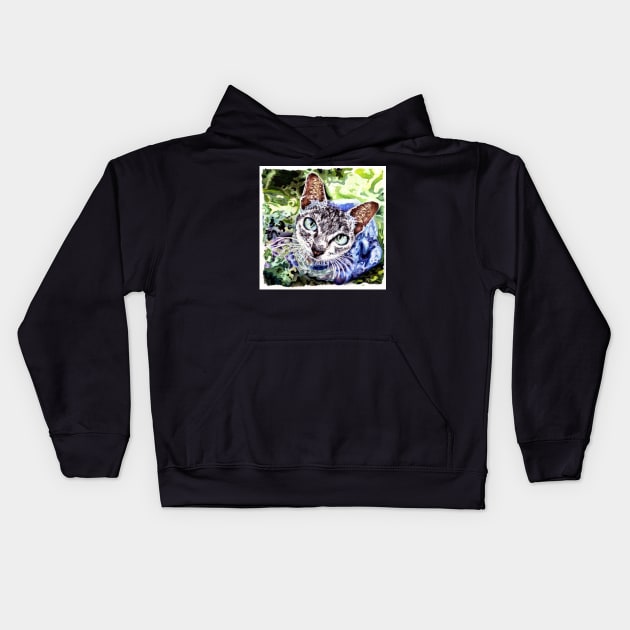 National Cat Kids Hoodie by Kat C.